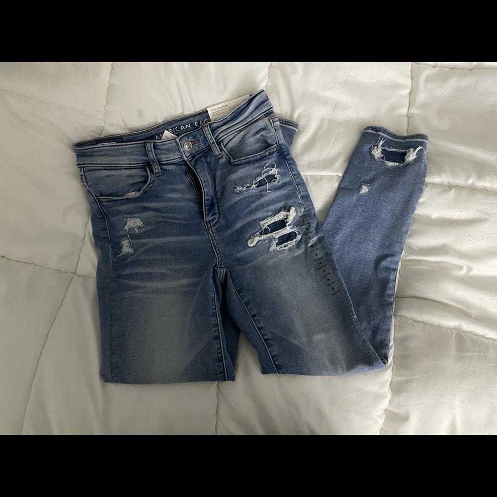 American Eagle Super Hi-Rise Jegging Crop